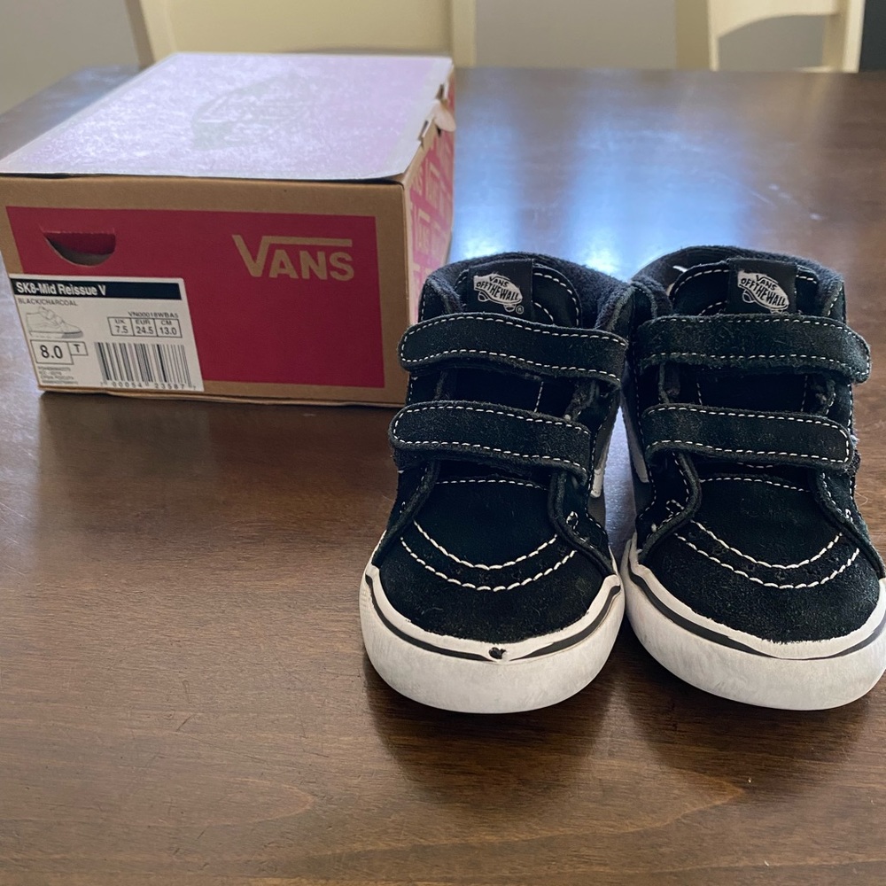 Vans size 8 TODDLER SK8-MID REISSUE V